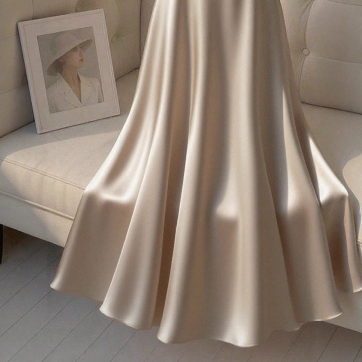 Relaxed Elegance Midi Dress
