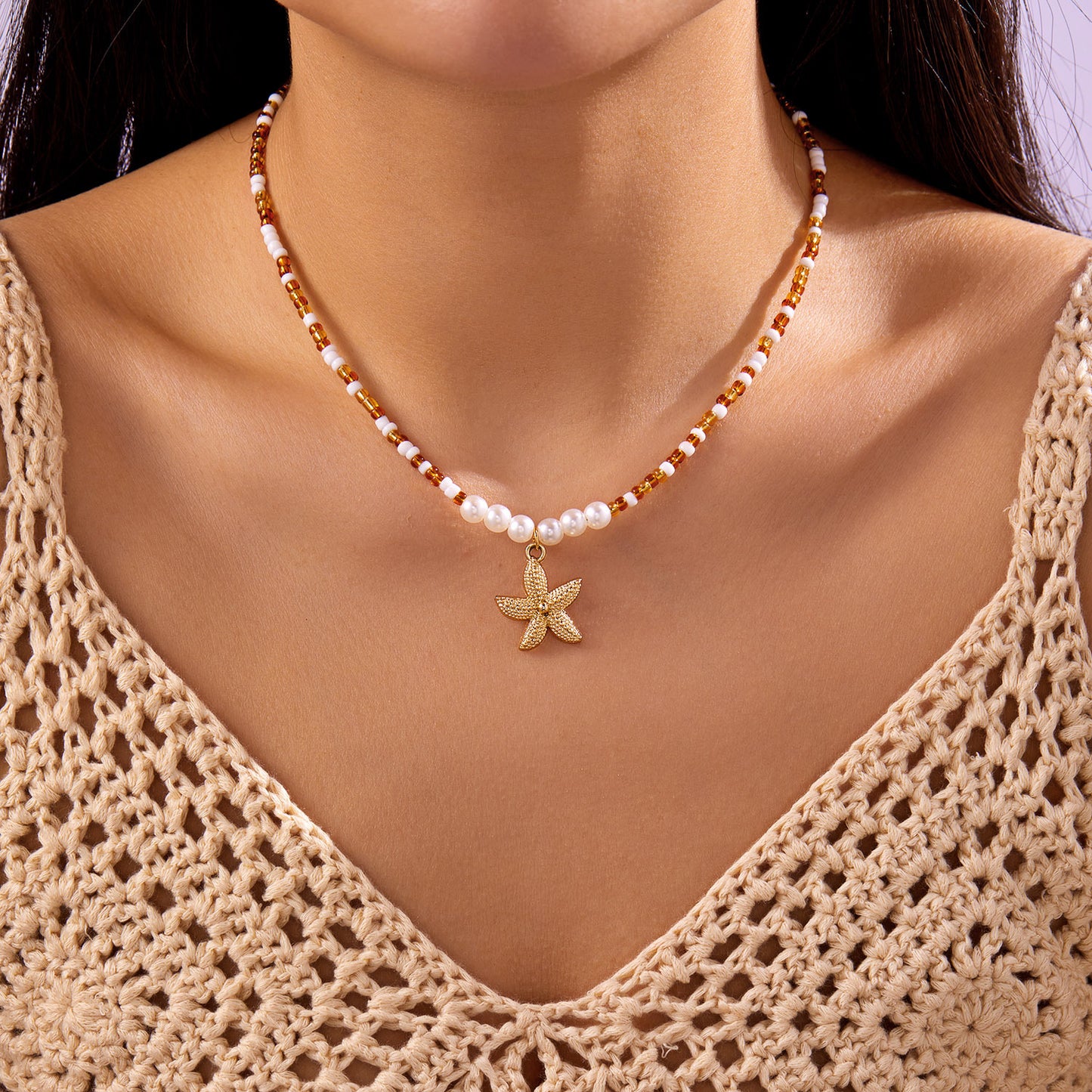 Handmade Shell & Chain Necklaces