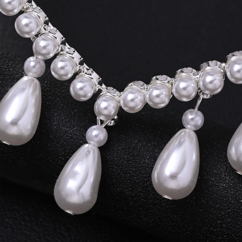 Waterdrop Bridal Hair Piece