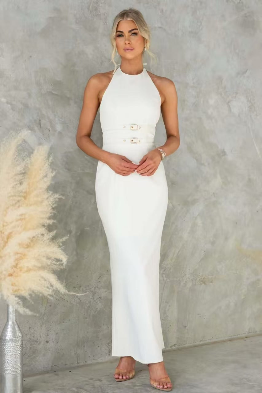 Halter Neck Formal Dress