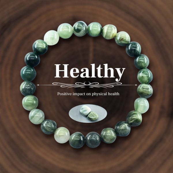 Yellow Tiger Eye Natural Stone Crystal Bead Bracelet