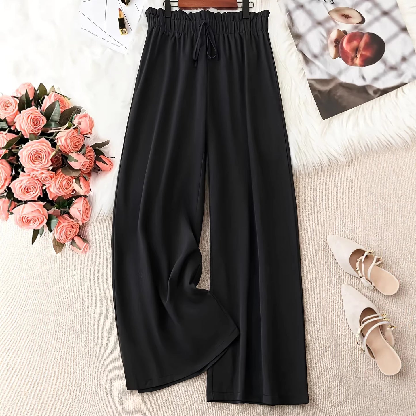 Breezy Wide-Leg Beach Pants