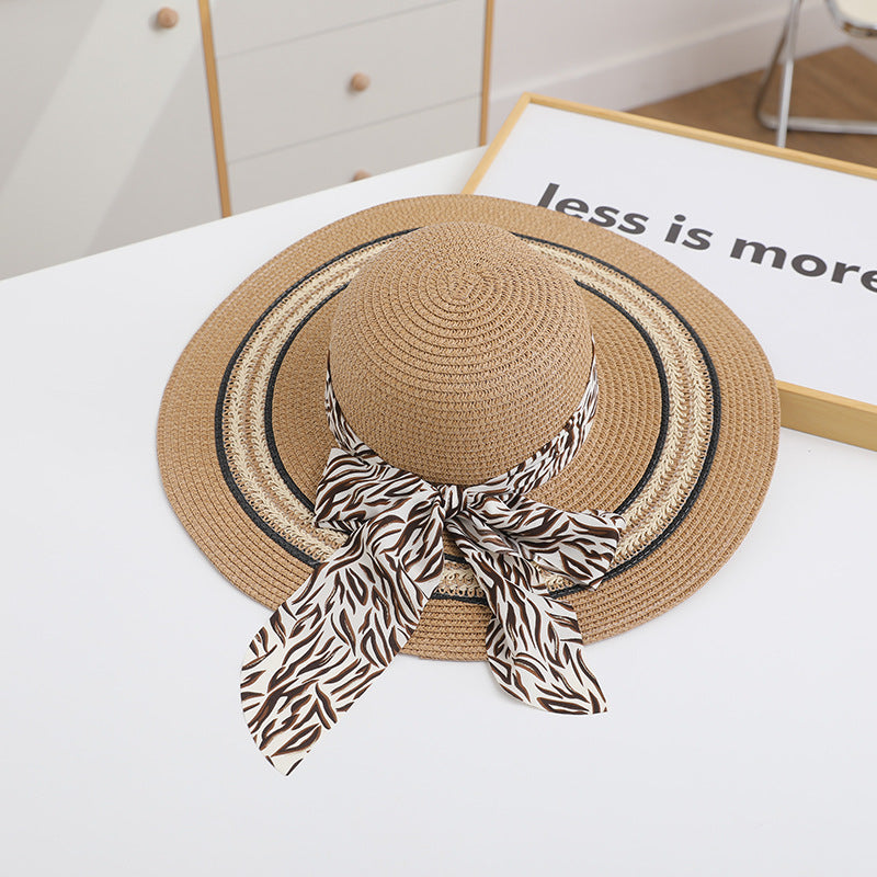 Foldable Wide-Brim Beach Hat