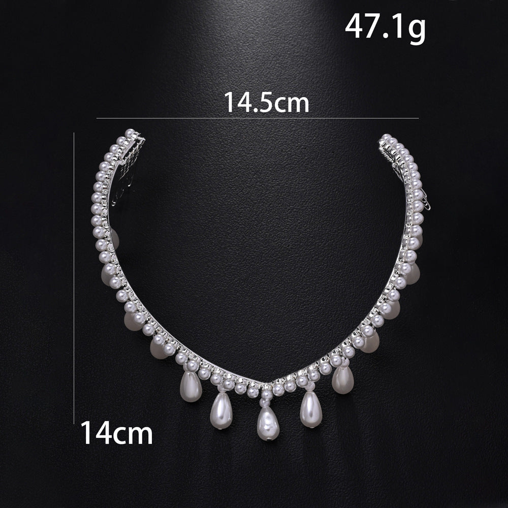 Waterdrop Bridal Hair Piece
