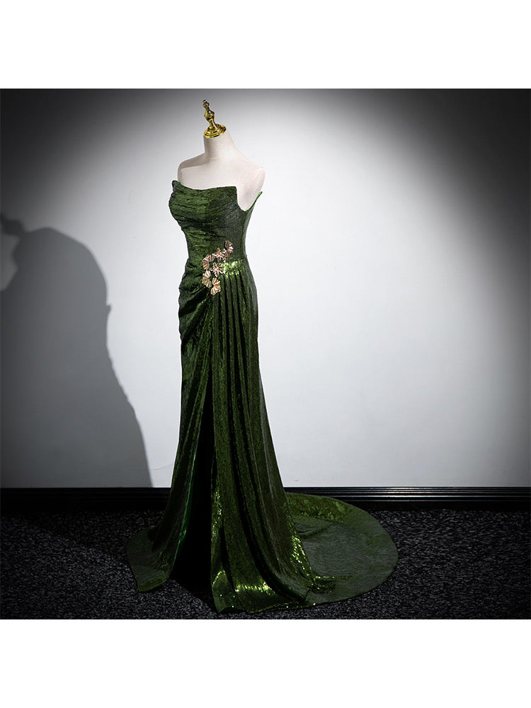 French Slim Bridal Evening Dress