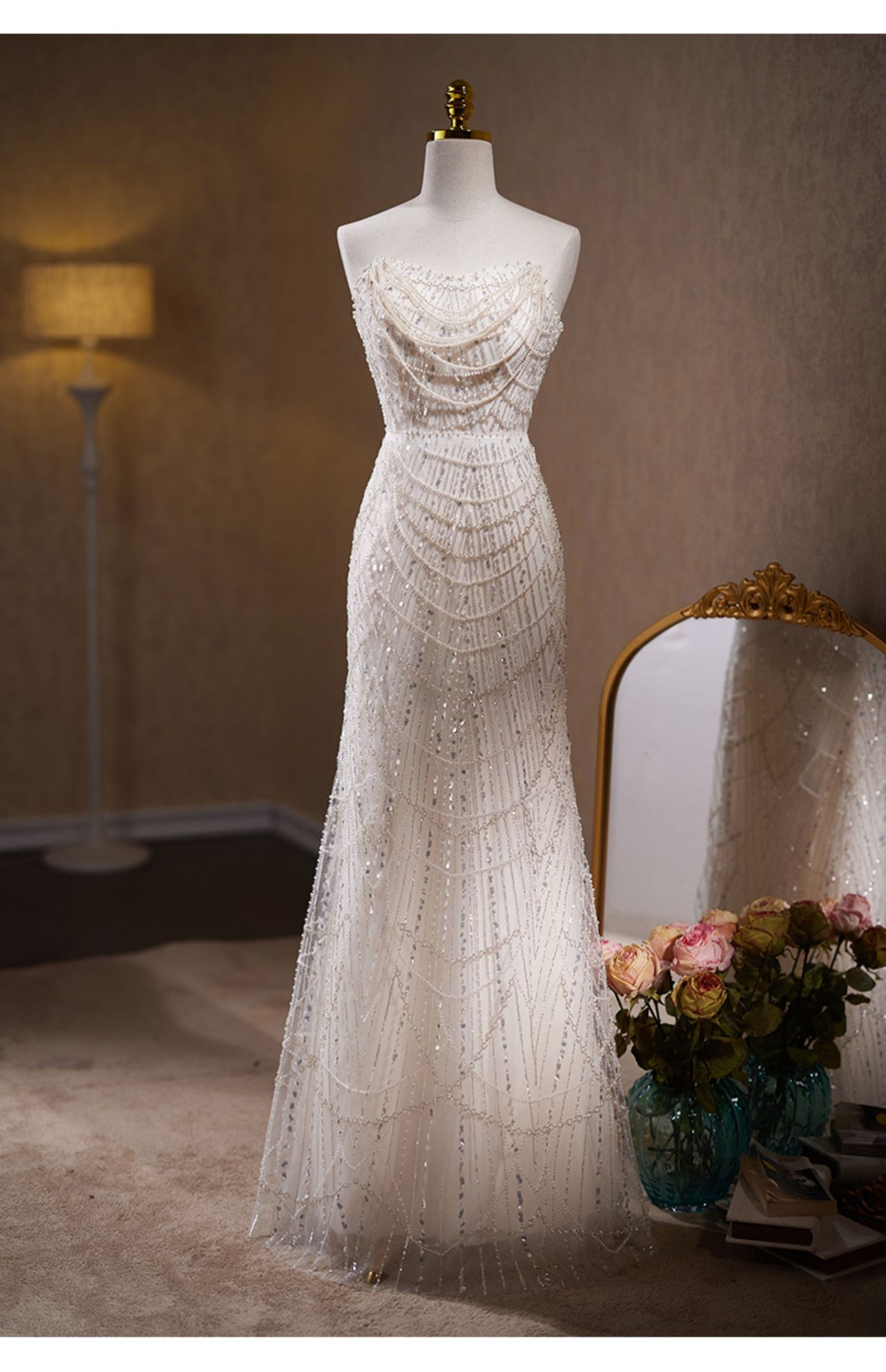 Fishtail Banquet Gown