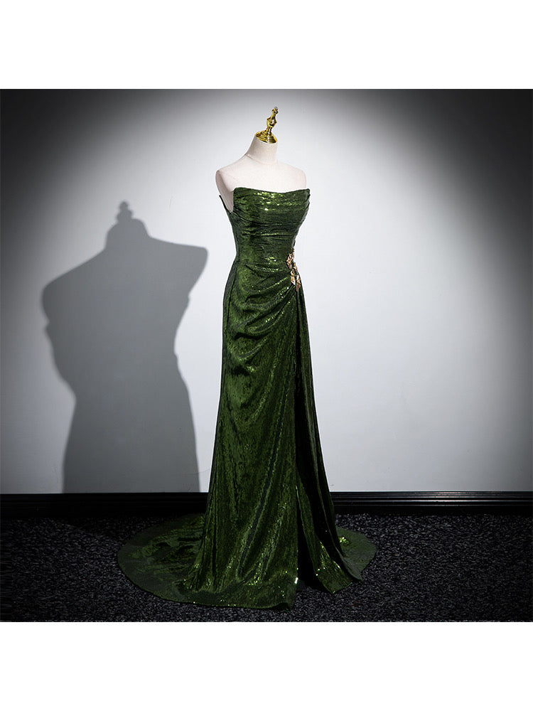 French Slim Bridal Evening Dress