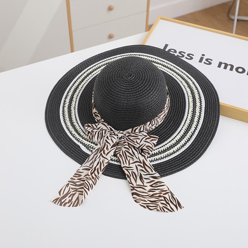 Foldable Wide-Brim Beach Hat