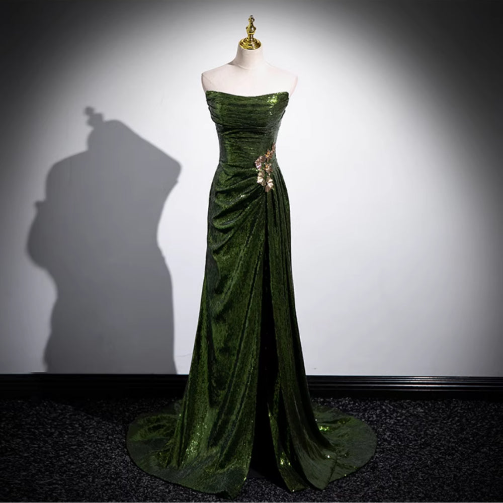 French Slim Bridal Evening Dress