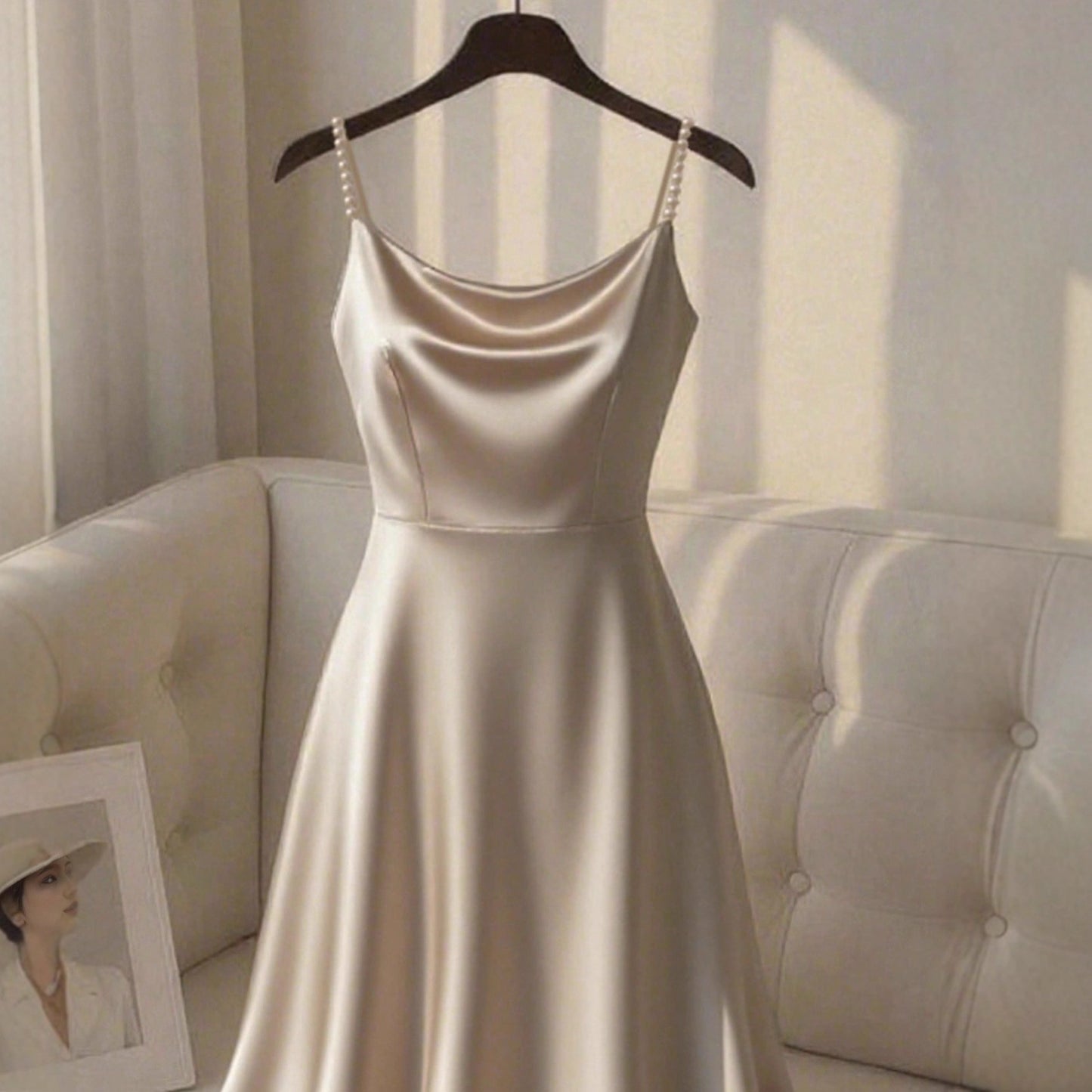 Relaxed Elegance Midi Dress