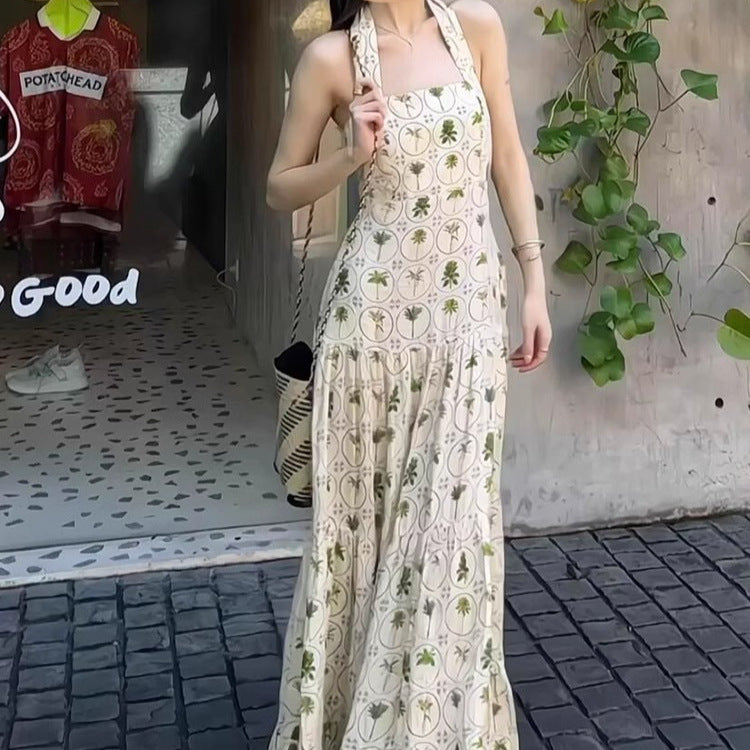 Floral Print Vacation Dress