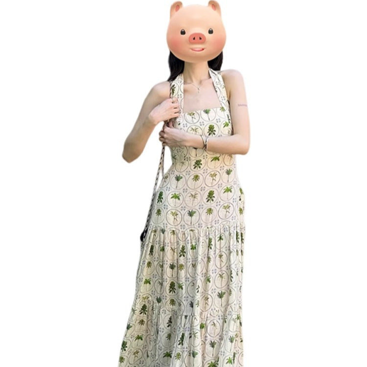 Floral Print Vacation Dress