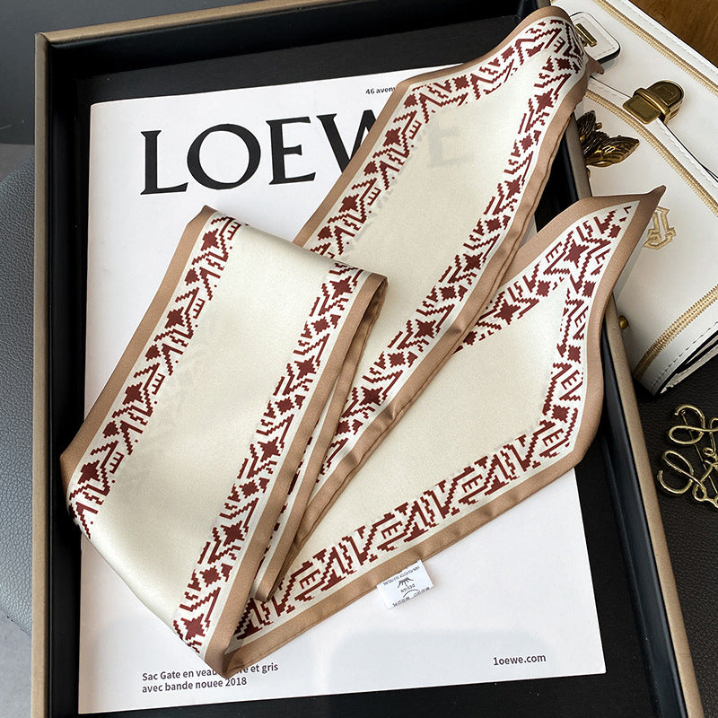 Artistic Print Long Scarf