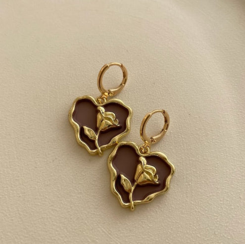 Vintage Artisan Drop Earrings