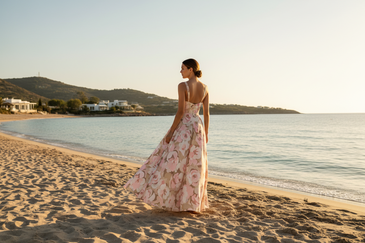 Beach vacation dress slideshow banner