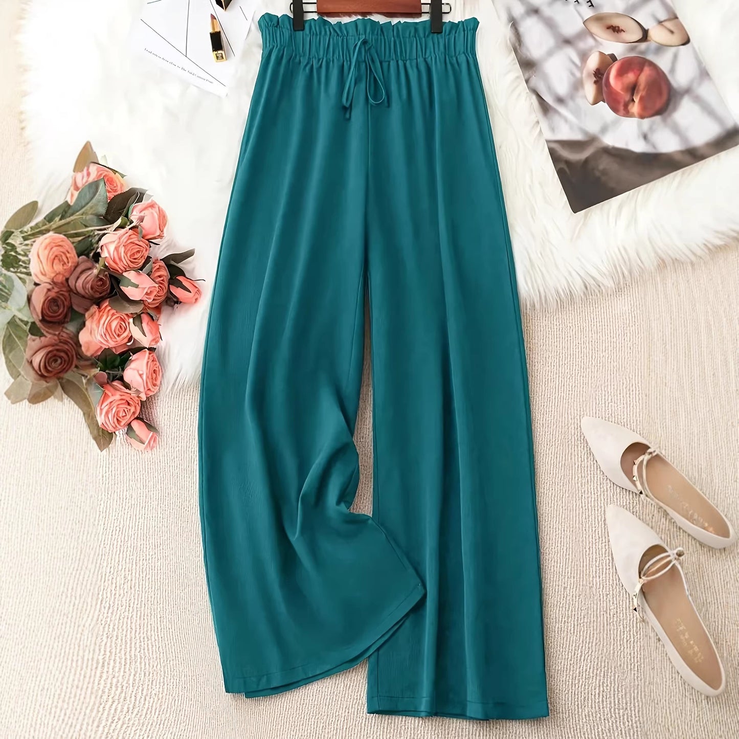 Breezy Wide-Leg Beach Pants
