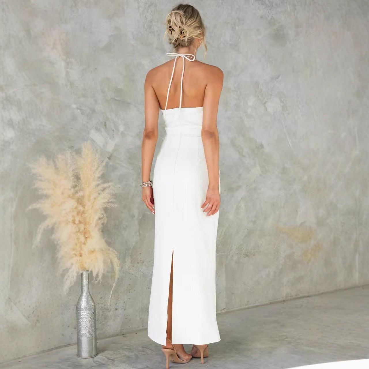 Halter Neck Formal Dress