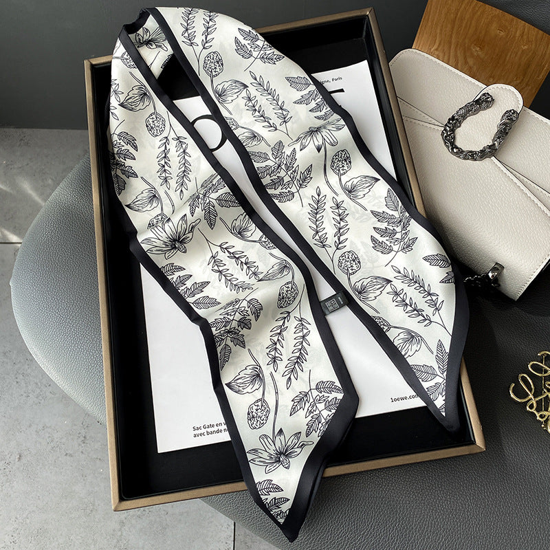 Artistic Print Long Scarf