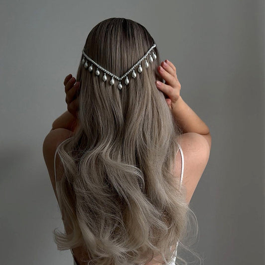 Waterdrop Bridal Hair Piece