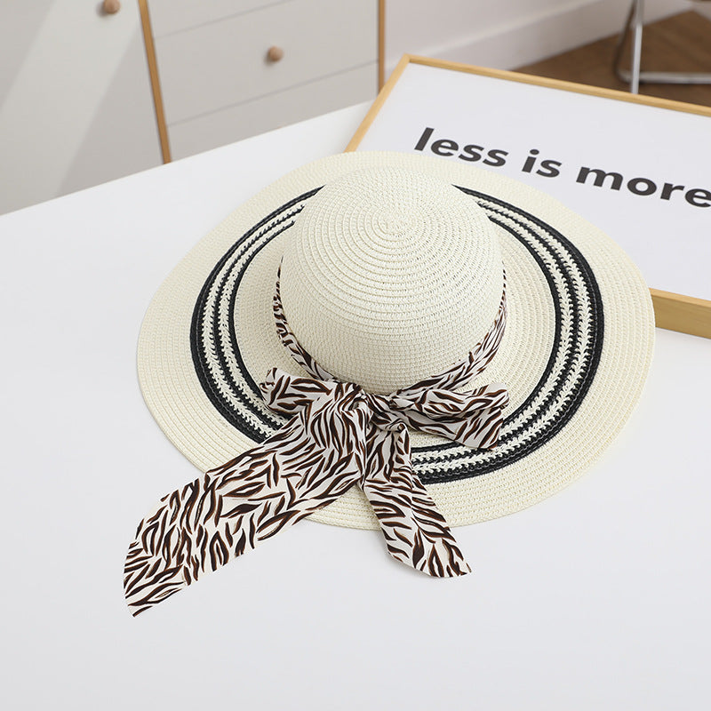 Foldable Wide-Brim Beach Hat