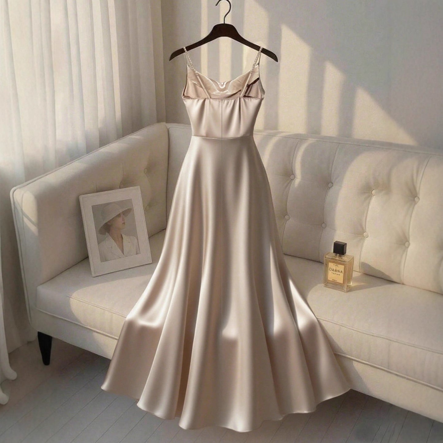 Relaxed Elegance Midi Dress